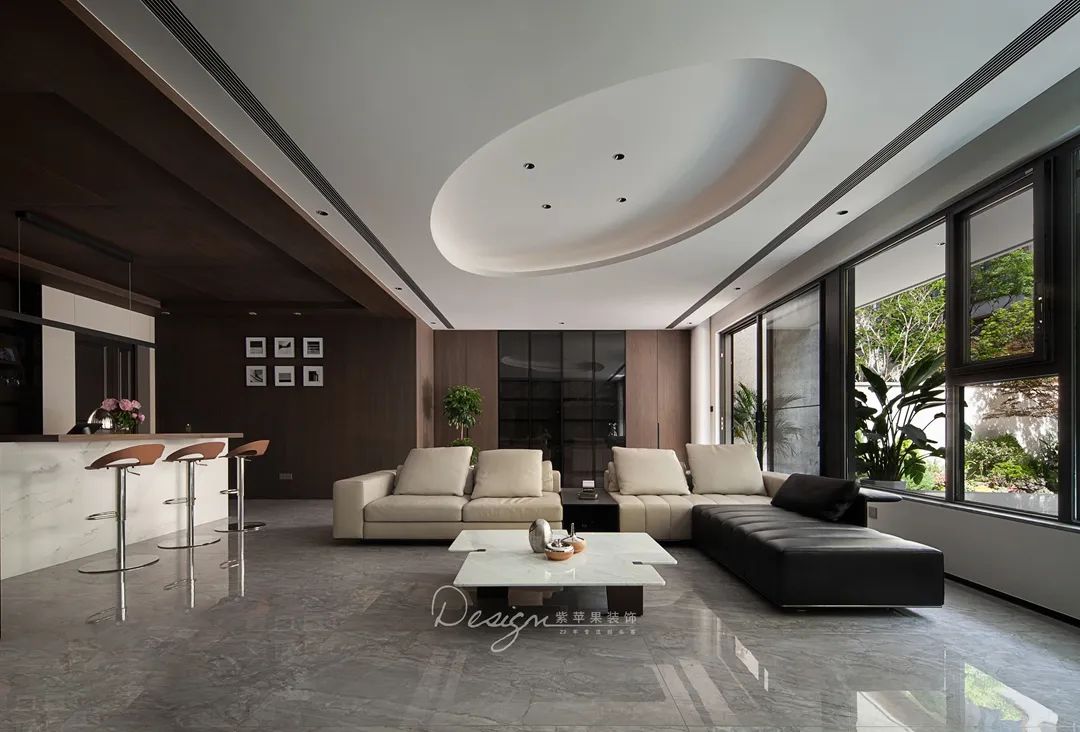 400㎡现代风超现实可居住艺术空间丨紫苹果全案设计-46