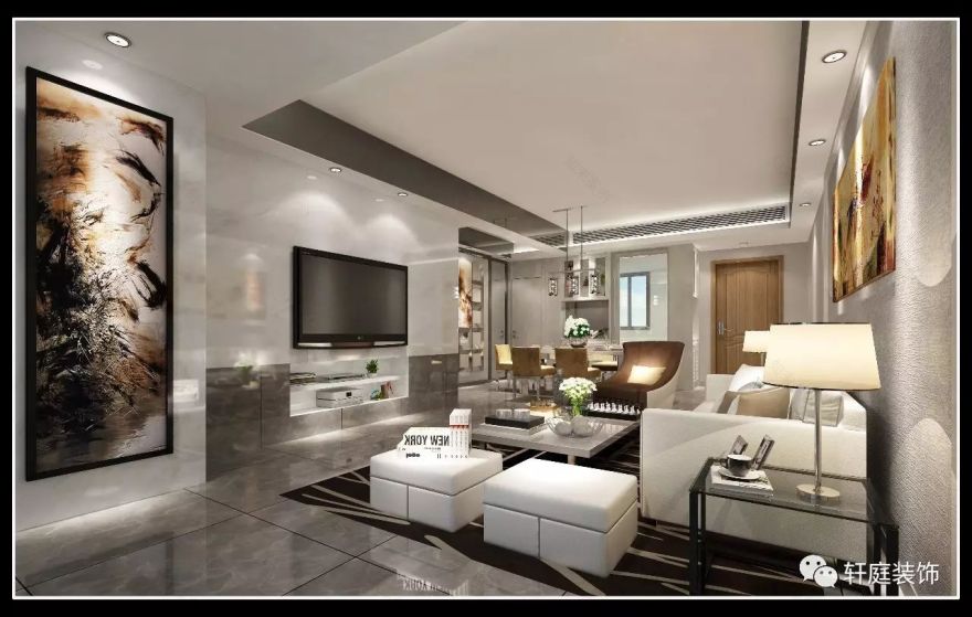 轩庭装饰经典案例盘点,揭秘室内设计亮点-47