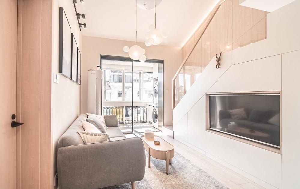 MUJI 风温馨复式家居,极致空间利用-14