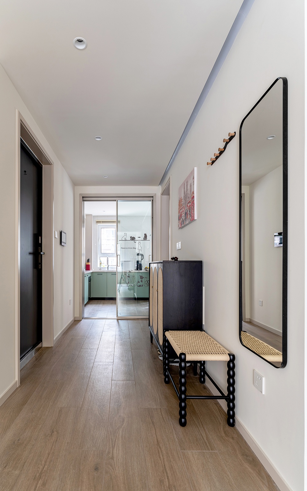 北京金隅学府89㎡复古原木风住宅设计丨中国北京丨久栖设计-25