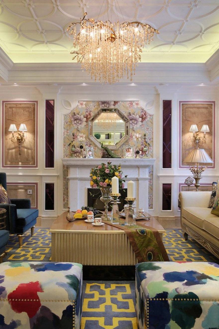 女性主题别墅样板间-31