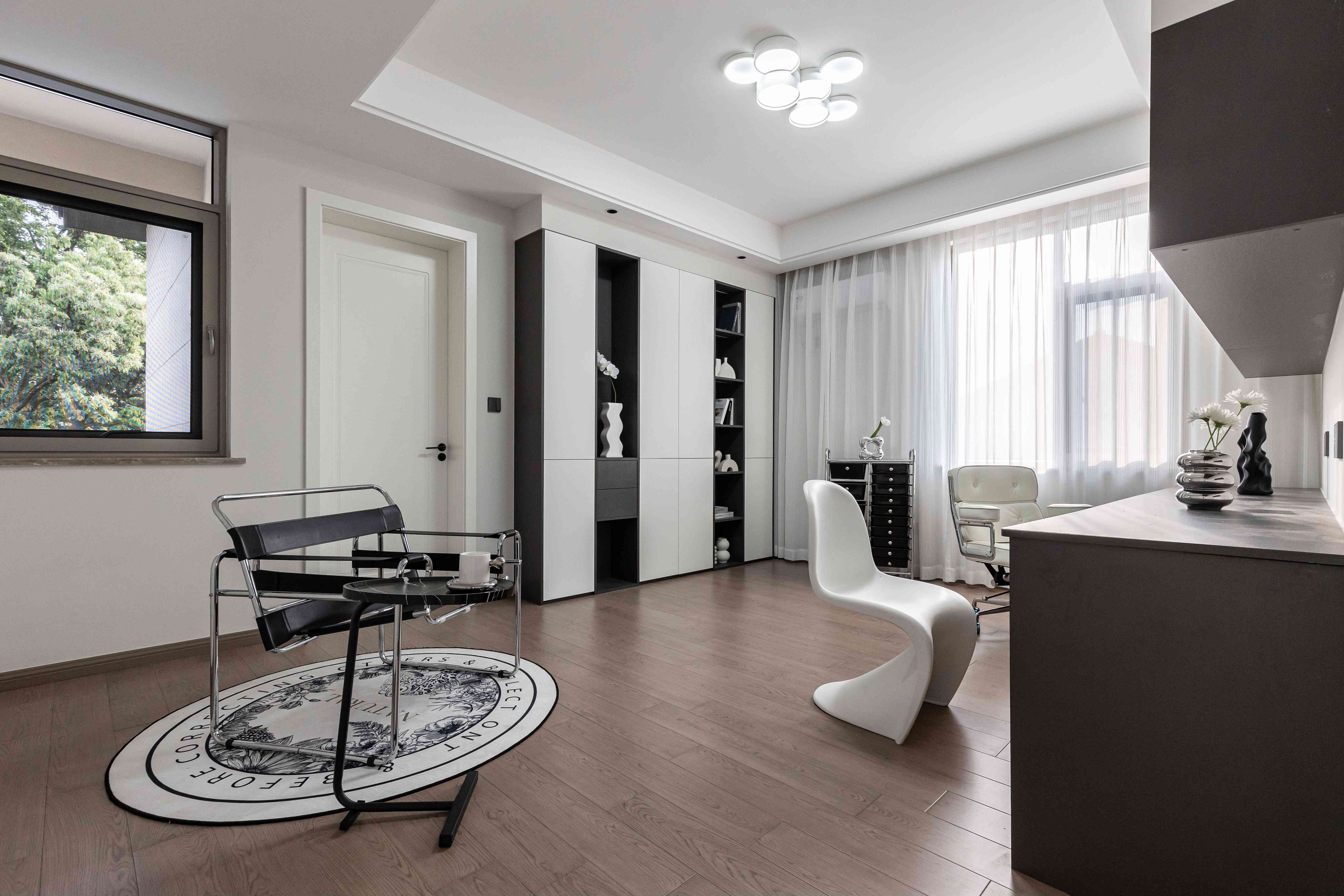 600㎡现代风格农村自建别墅丨拾上装饰-40