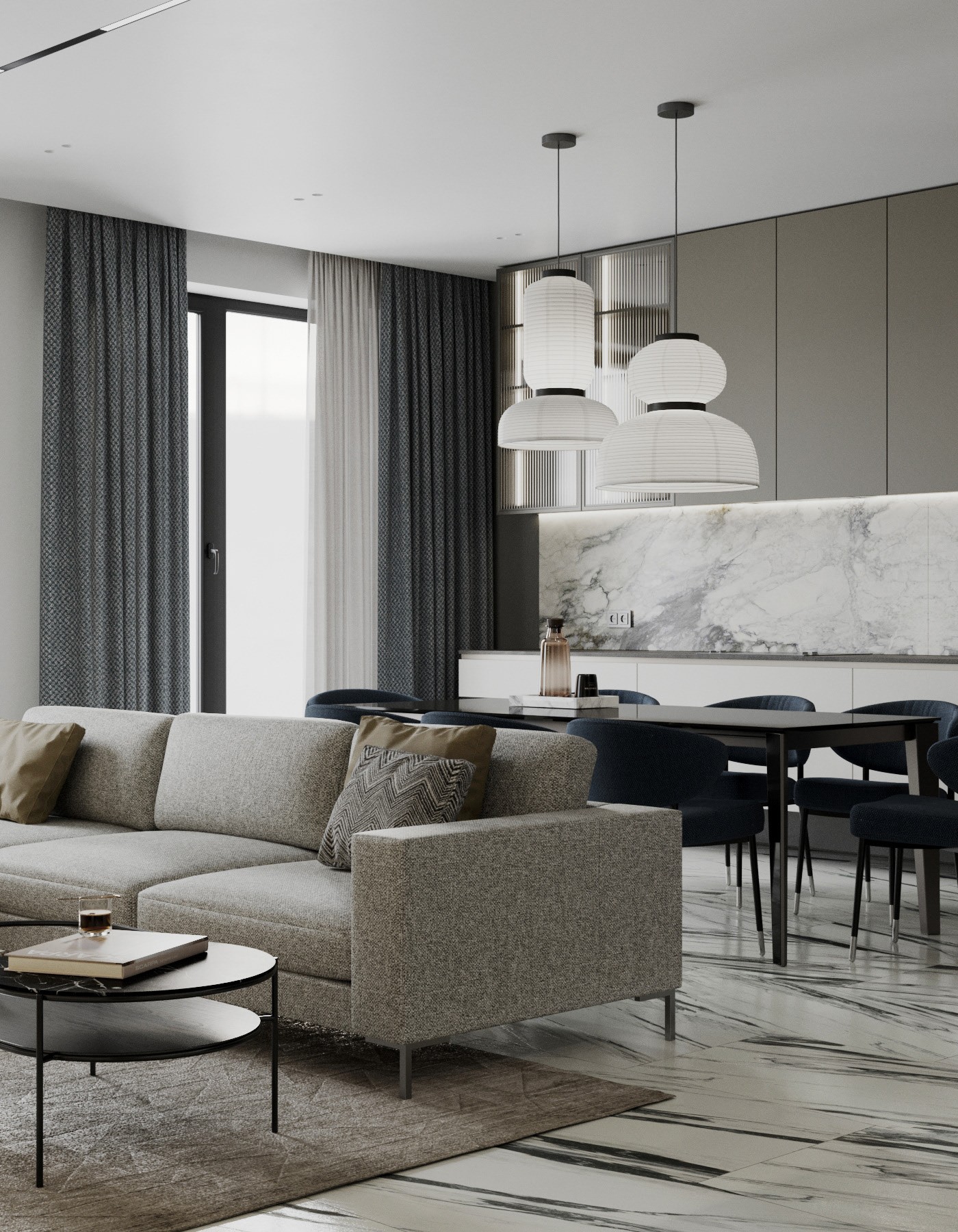 圣彼得堡 105㎡住宅设计丨俄罗斯圣彼得堡-4