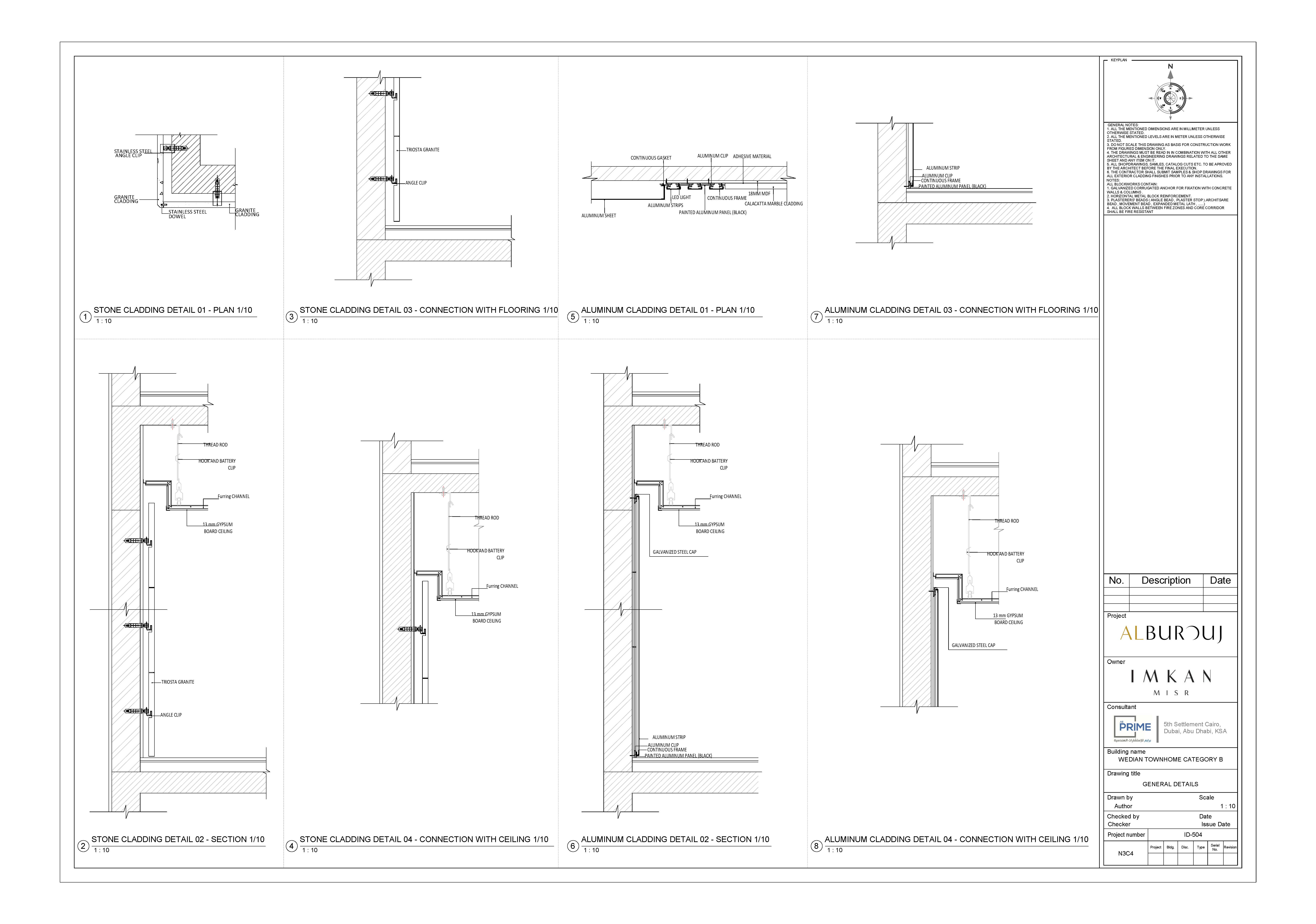 REVIT(BIM) INTERIOR DESIGN - WEDIAN TOWNHOUSES- EYGPT-22