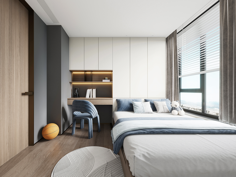 繁华都市中的宁静空间丨H 空间全案设计-25