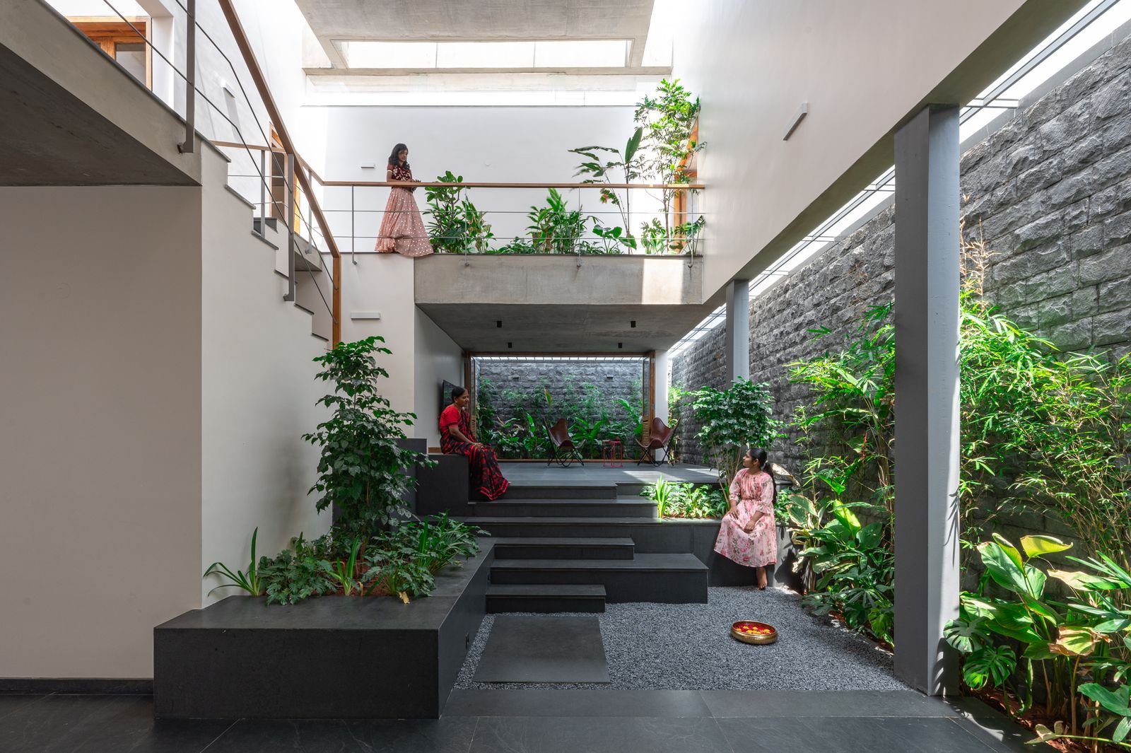 卡纳塔克邦乡村当代平房改造丨印度-17