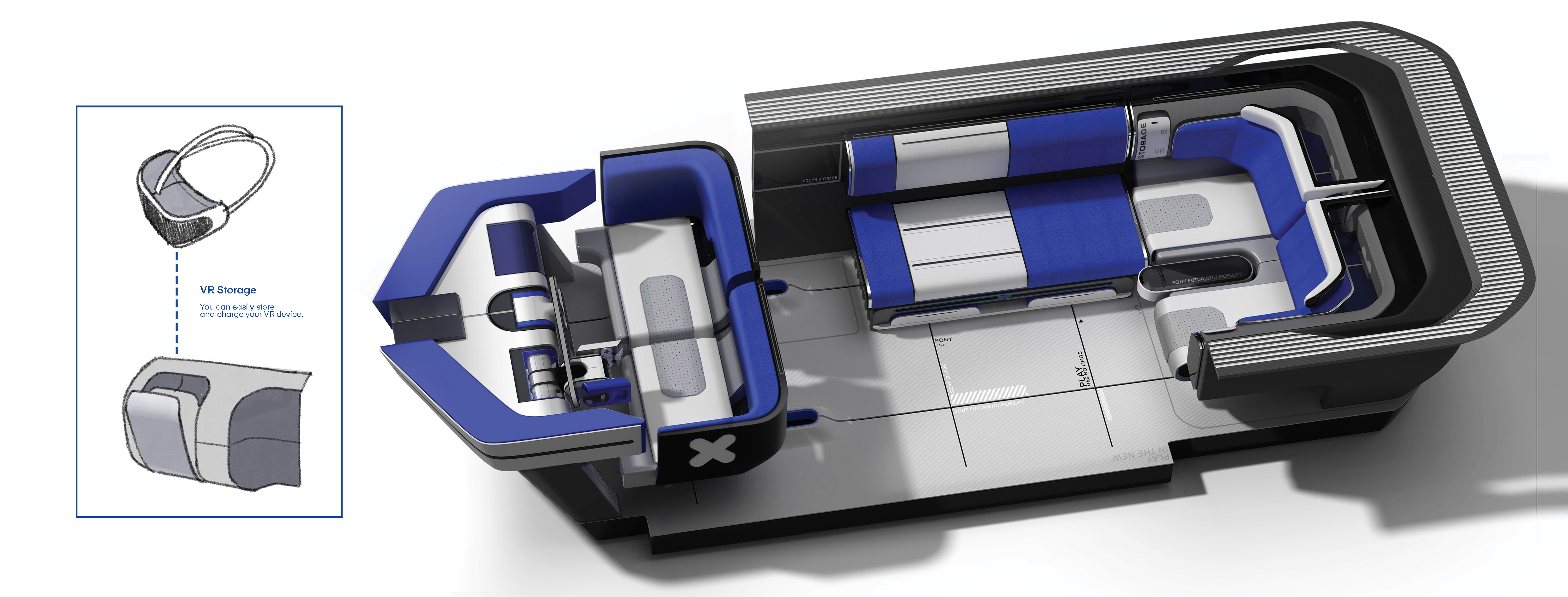 Concept mobility 汽车设计丨Sony-16