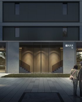 梧桐府夜景亮化