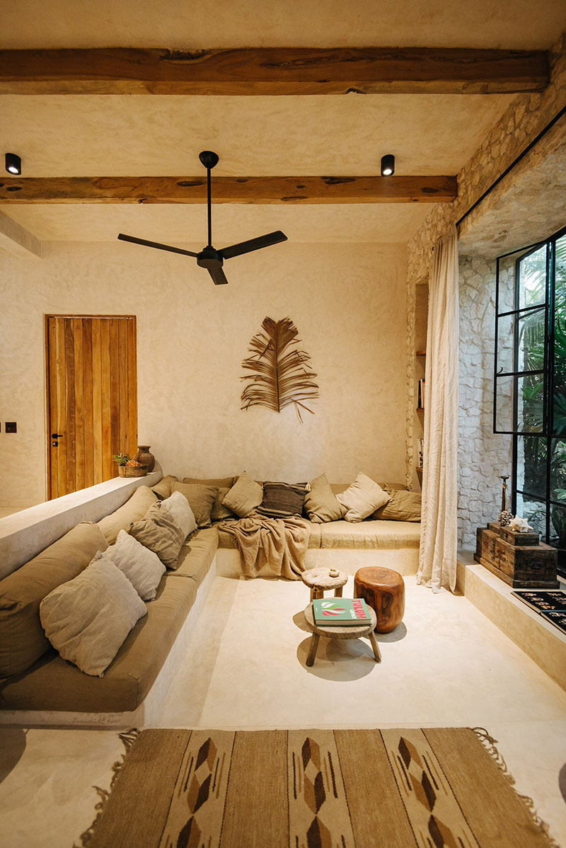 墨西哥图伦绿色环绕的异域别墅-12