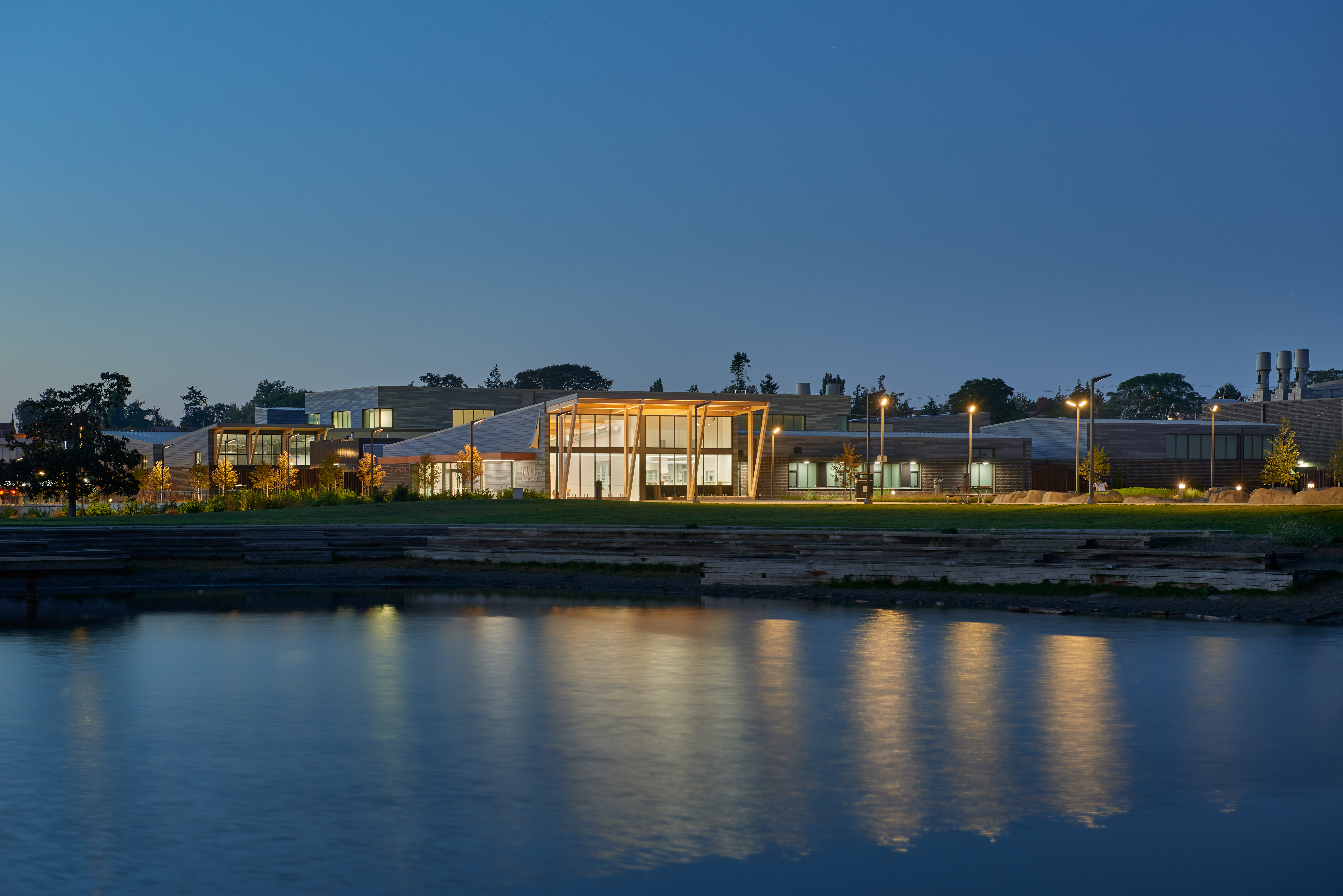 Oak Harbor 净水设施与 Windjammer 公园丨MWA Architects-10