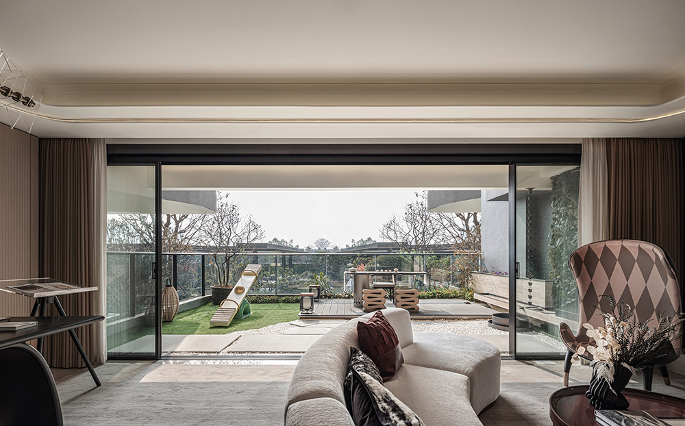 孝感九烨鼎观如院小区大堂,样板间丨中国孝感丨太谷形上-20