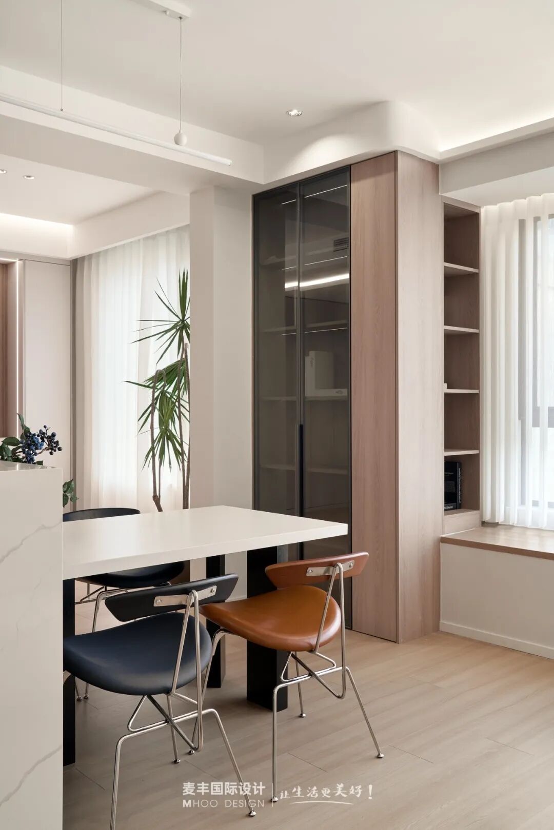 MHOO|翡丽云邸210㎡极简原木风：未说出口的留白-19