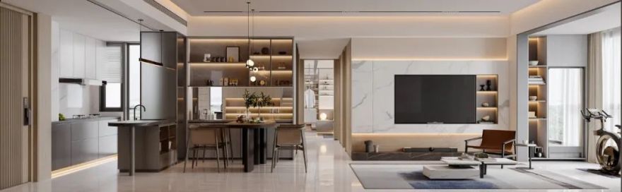 广州颐安俪都府样板间,深圳颐安都会中央,深圳颐峰名庭等多个项目丨中国广州丨戴勇设计-10