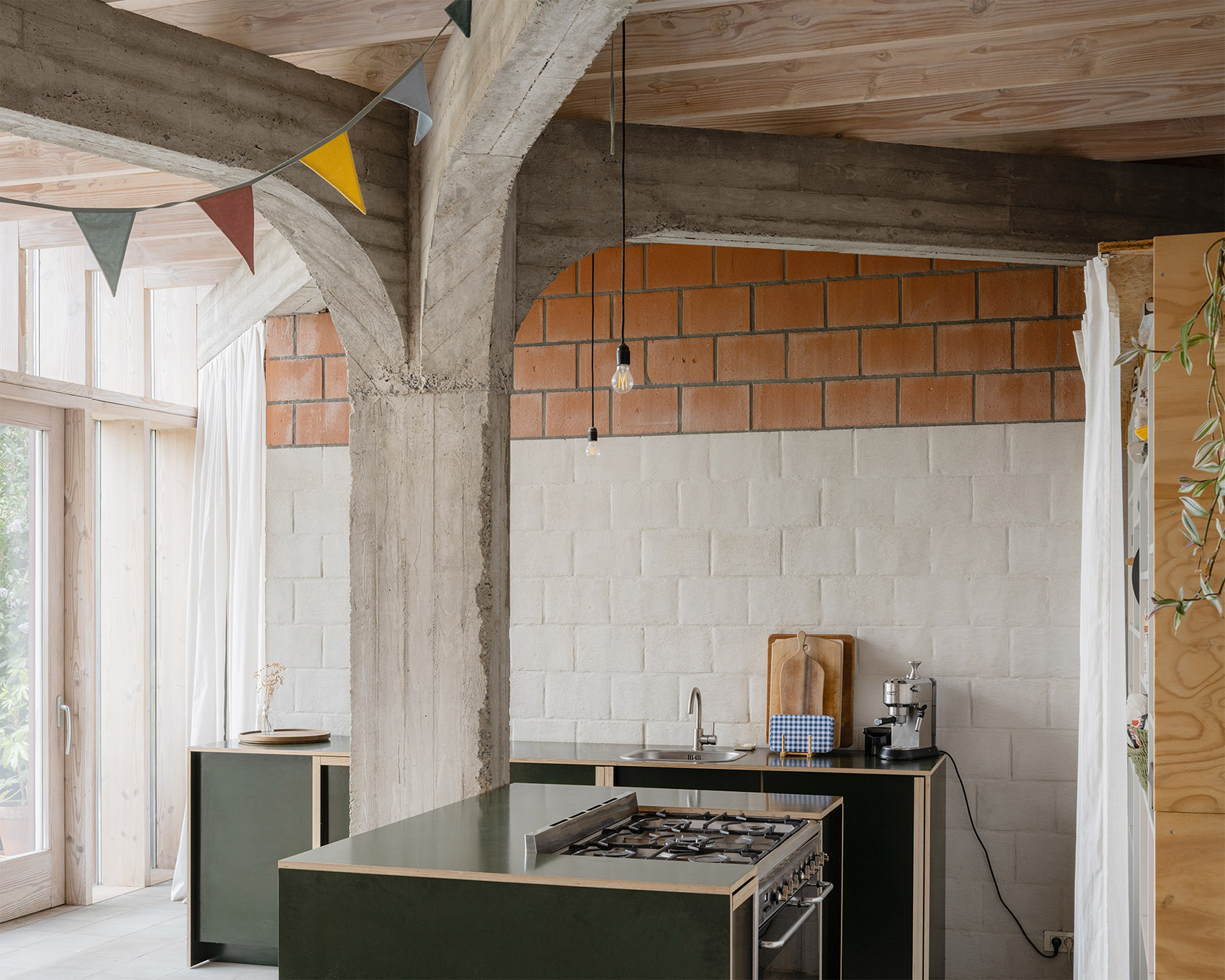 Tuin HUIS 住宅丨比利时丨Atelier Janda Vanderghote-32