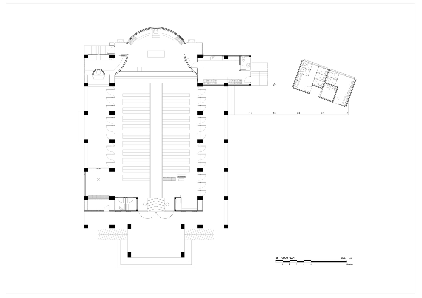 泰国圣母玛利亚协助基督教堂丨泰国素叻丨Juti architects-36