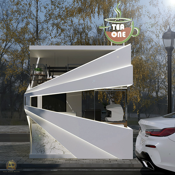 茶一得来速咖啡店丨沙特阿拉伯丨Amira Raslan-5