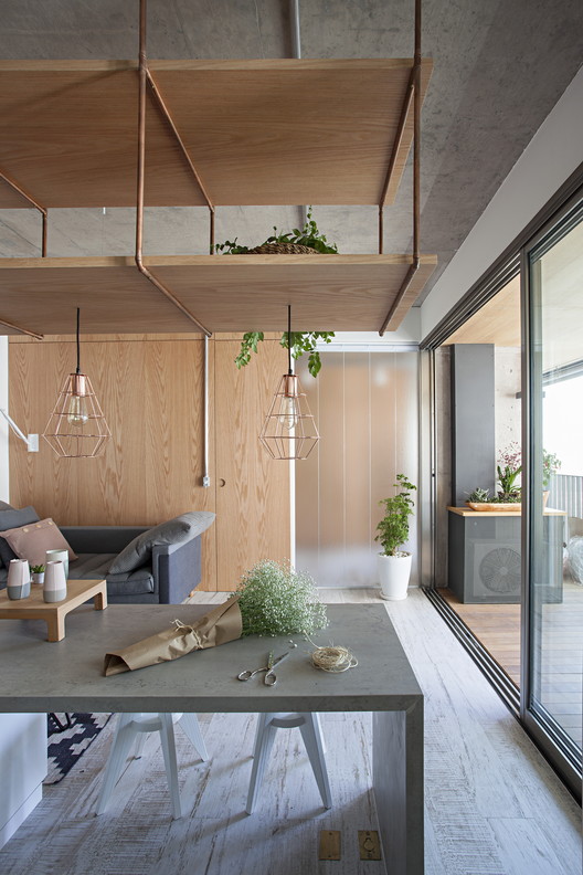 带隔断的公寓丨巴西圣保罗丨Casa100 Arquitetura-3