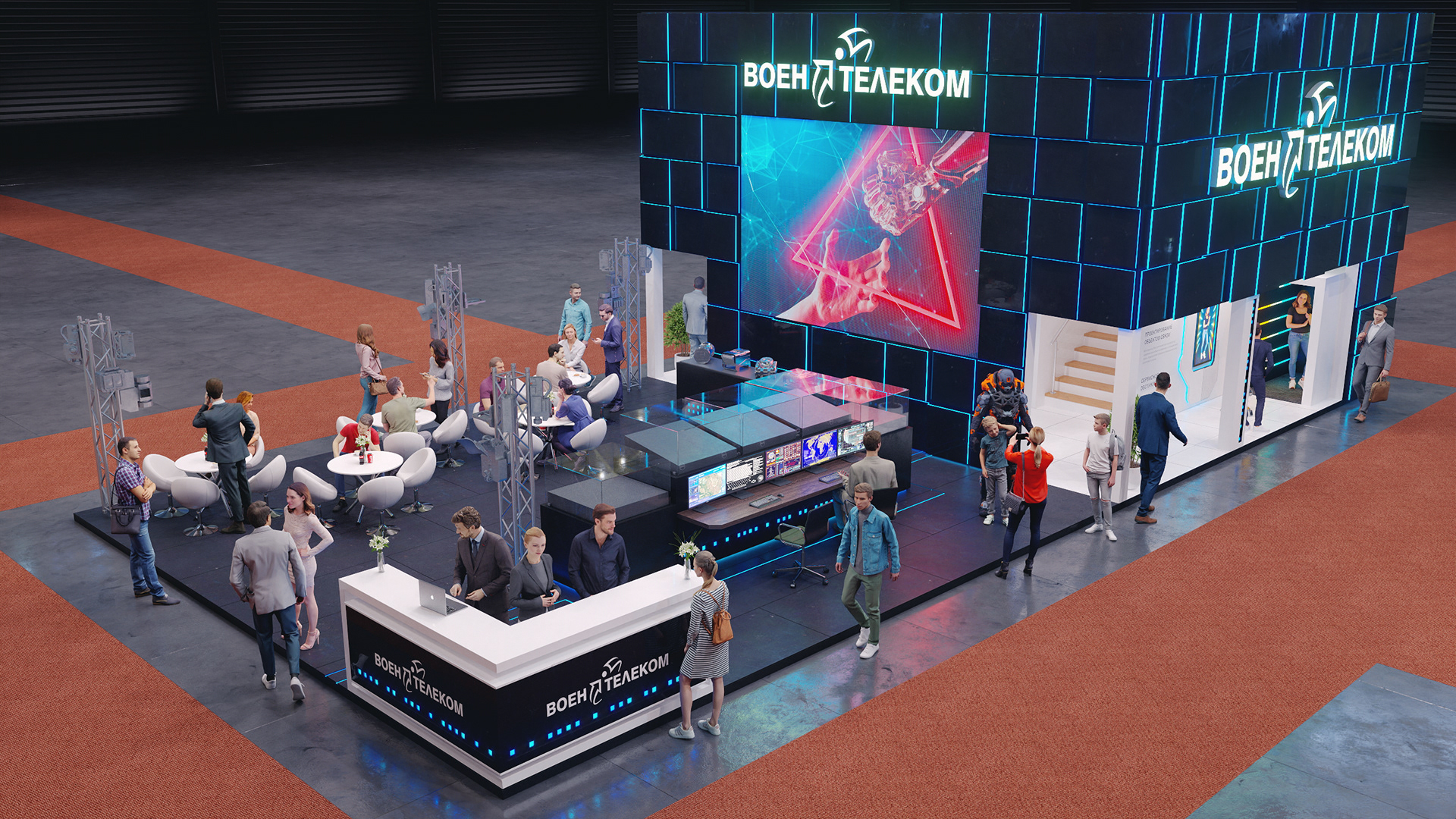 VOENTELECOM 展览展台设计丨俄罗斯丨ARTKARTEL-30