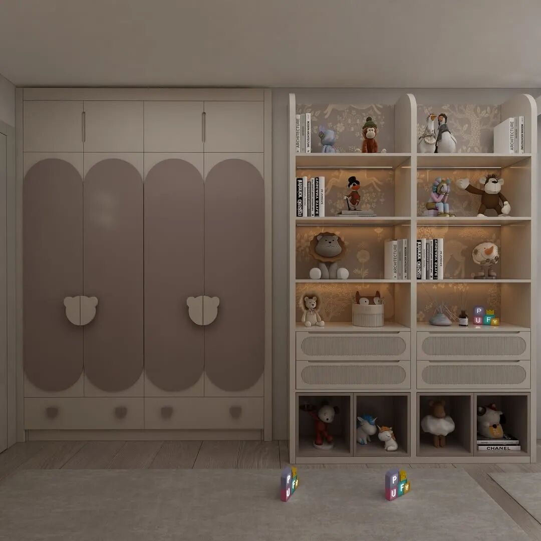 30款儿童房衣柜定制案例丨中国唐山丨业之峰-29