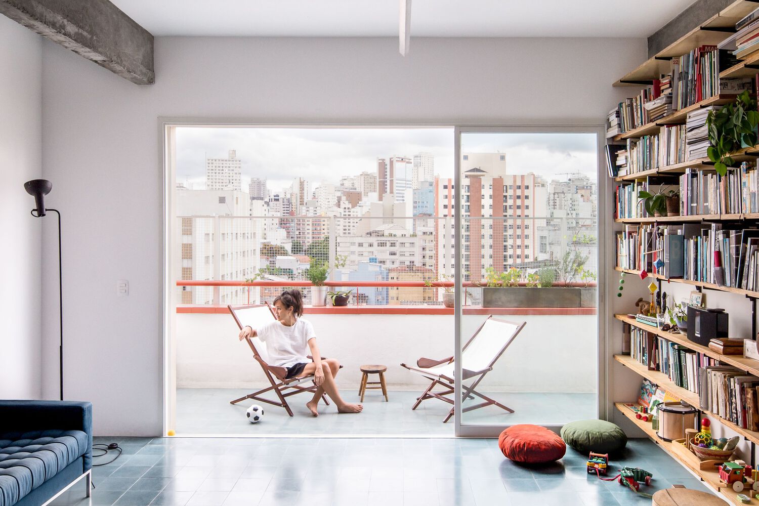 巴西圣保罗 Alameda Barão de Limeira 公寓翻新设计-29