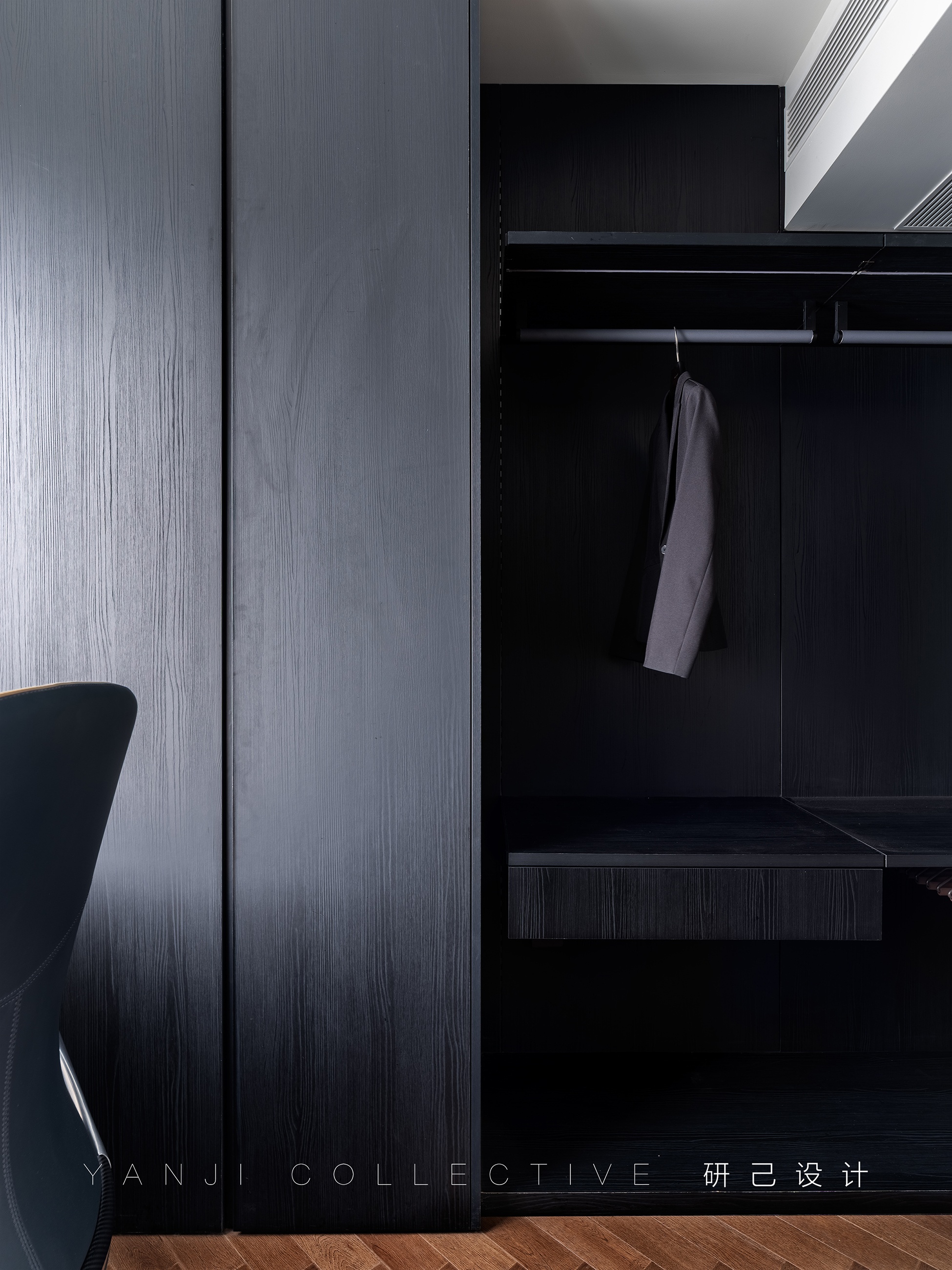 研己实景·142平精装修改造蓝调新家丨中国北京丨研己设计-35