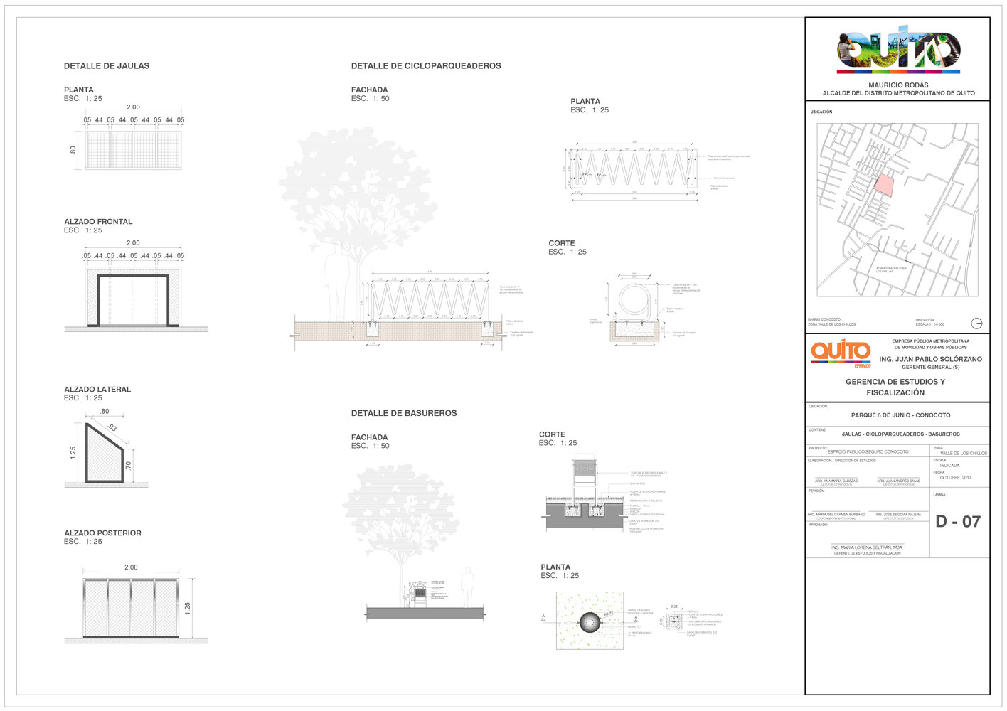 厄瓜多尔 6 月 6 日公园 | 社区参与的环境改造项目-99