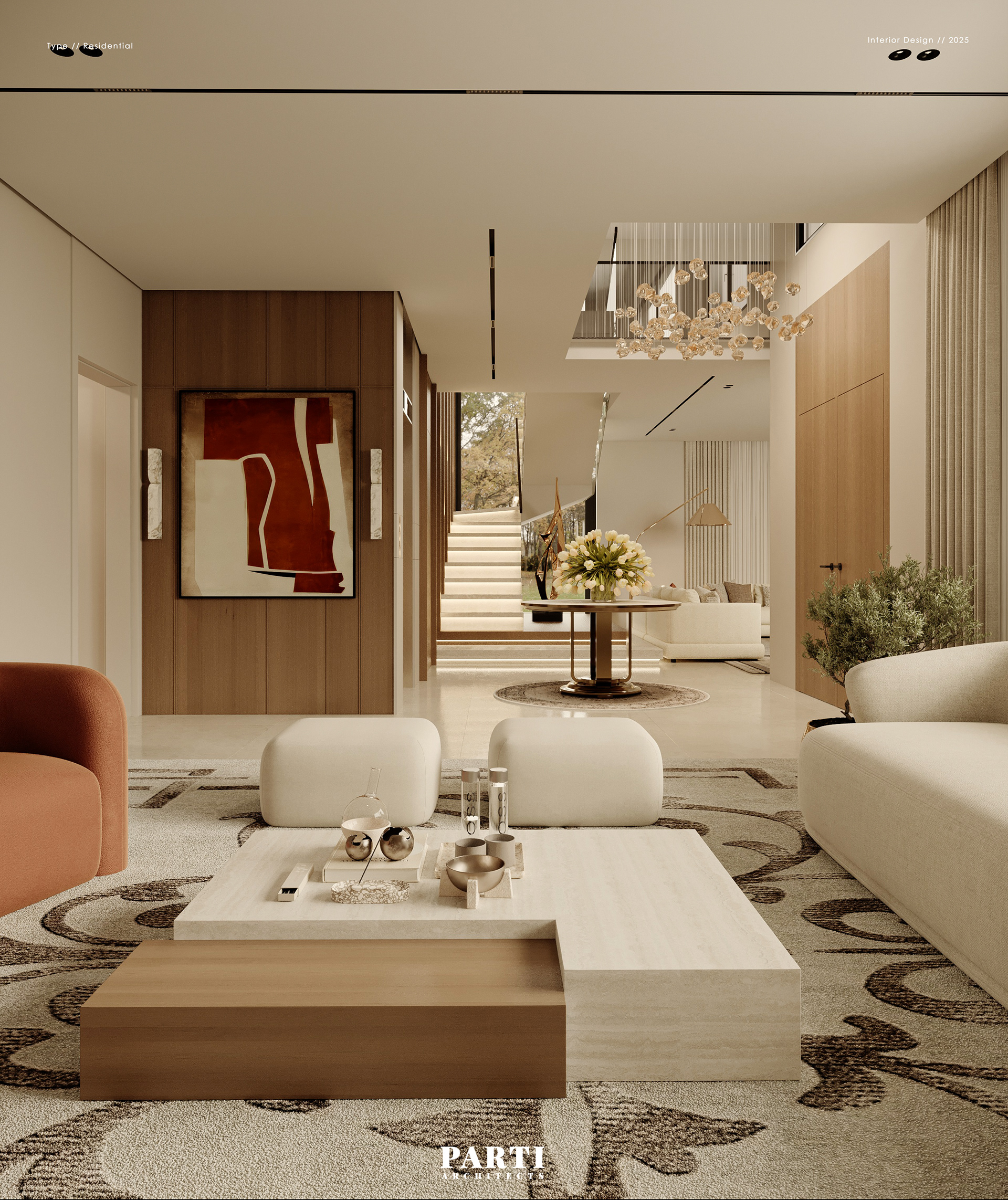 接待大厅·利雅得别墅丨沙特阿拉伯利雅得-6