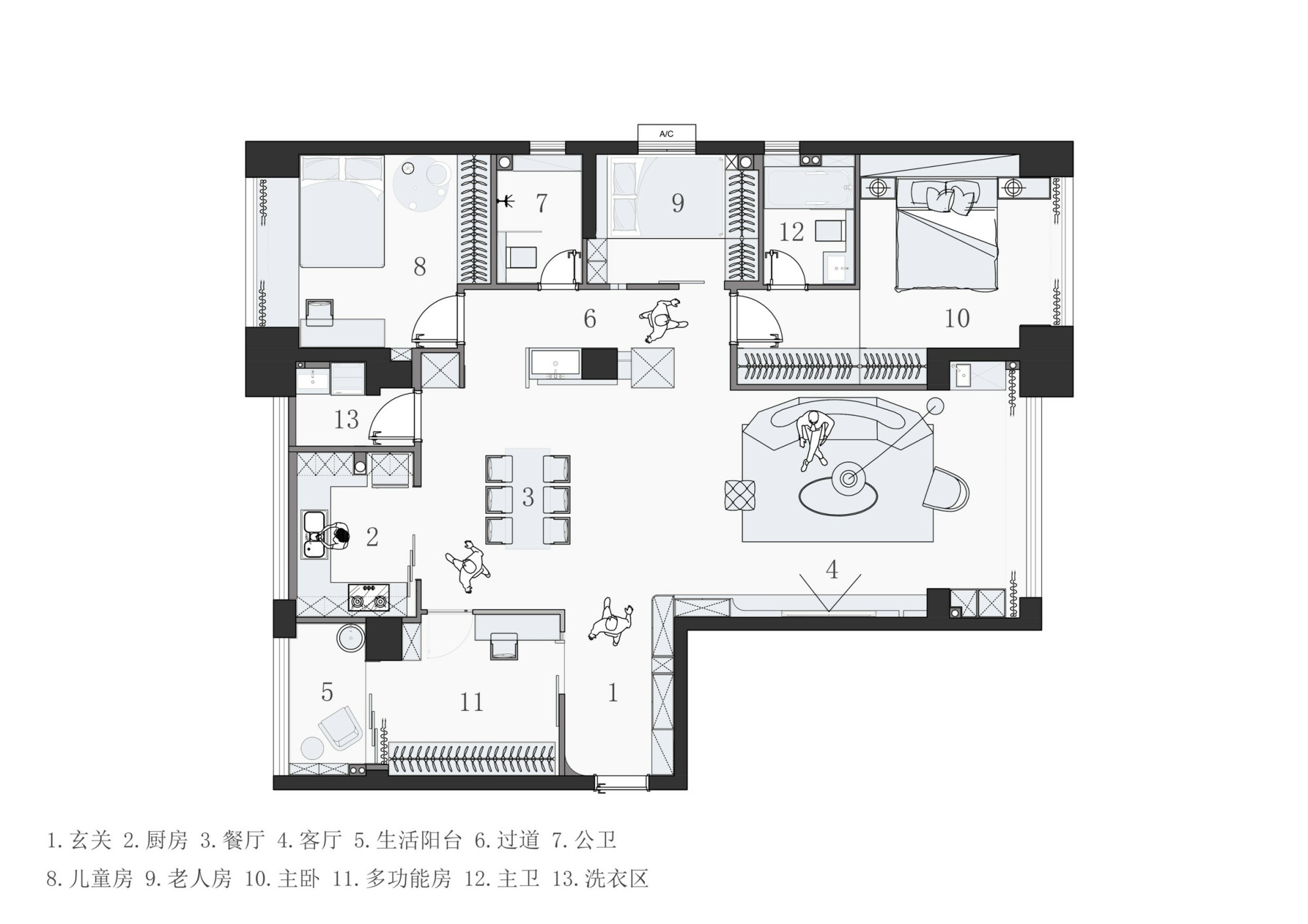 午后微光丨中国汕头丨宅这里设计-45