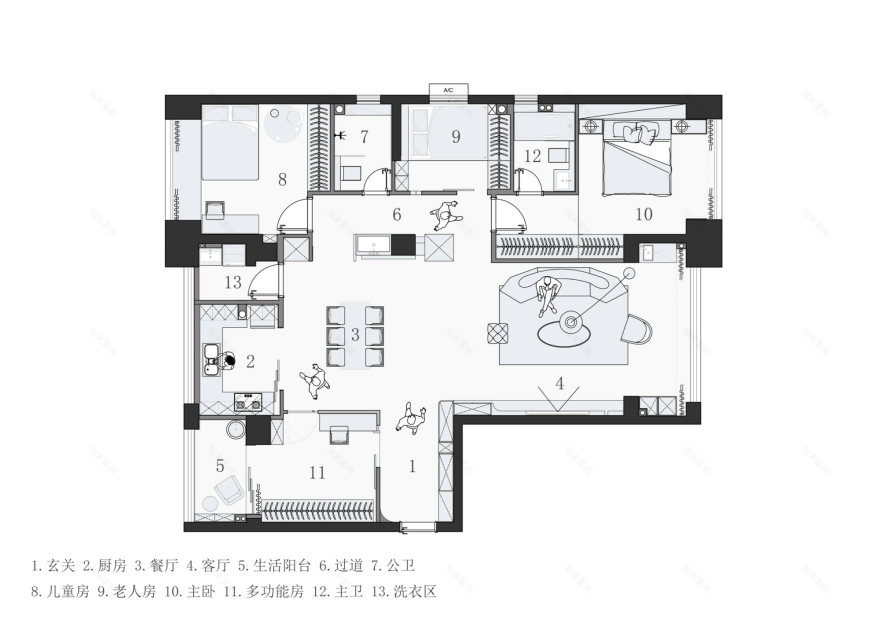 午后微光丨中国汕头丨宅这里设计-45