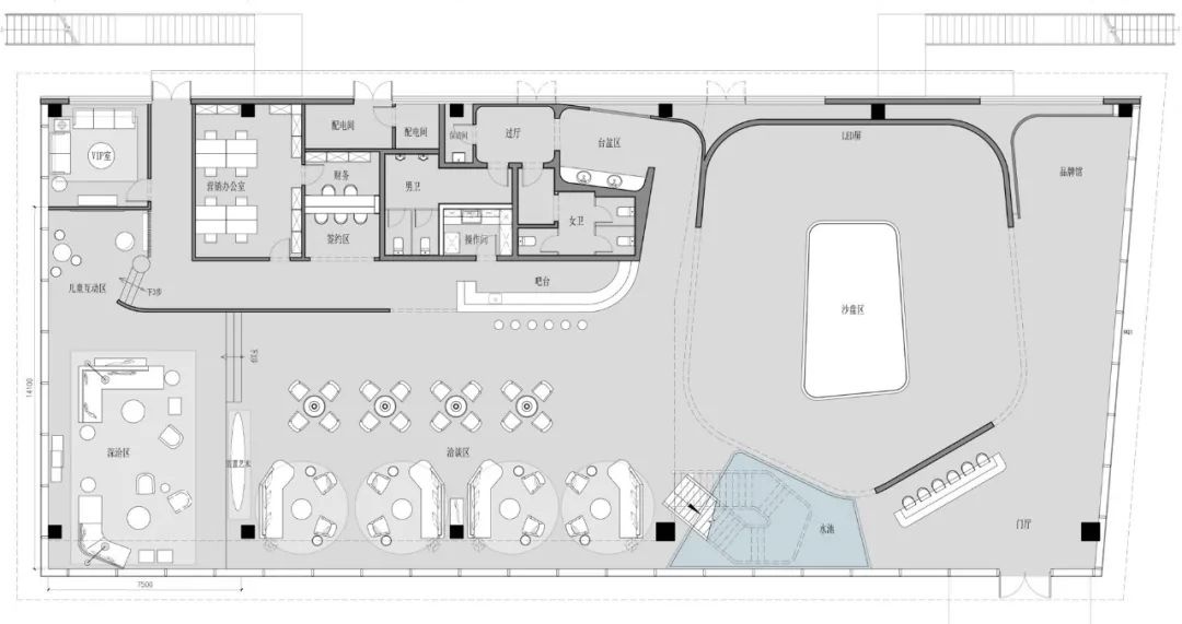 金地华发·峯范售楼处丨中国威海丨EH DESIGN GROUP棣赞室内设计团队,棣品软装陈设团队-39