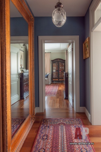 小型折衷风格带阁楼住宅室内设计丨Белоногова Наталья-9