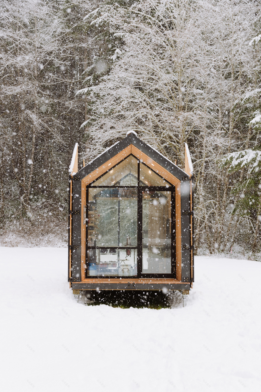 单体小屋,城市逃离的理想空间-17