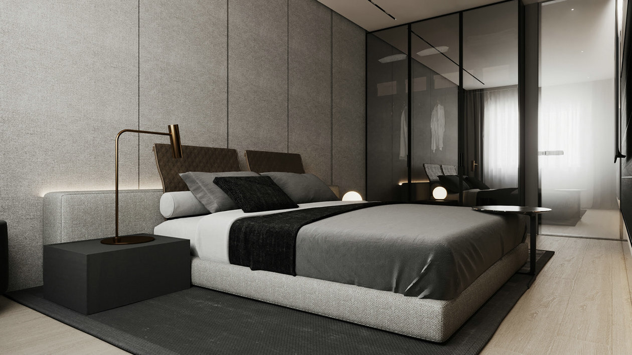 深色系公寓设计-13