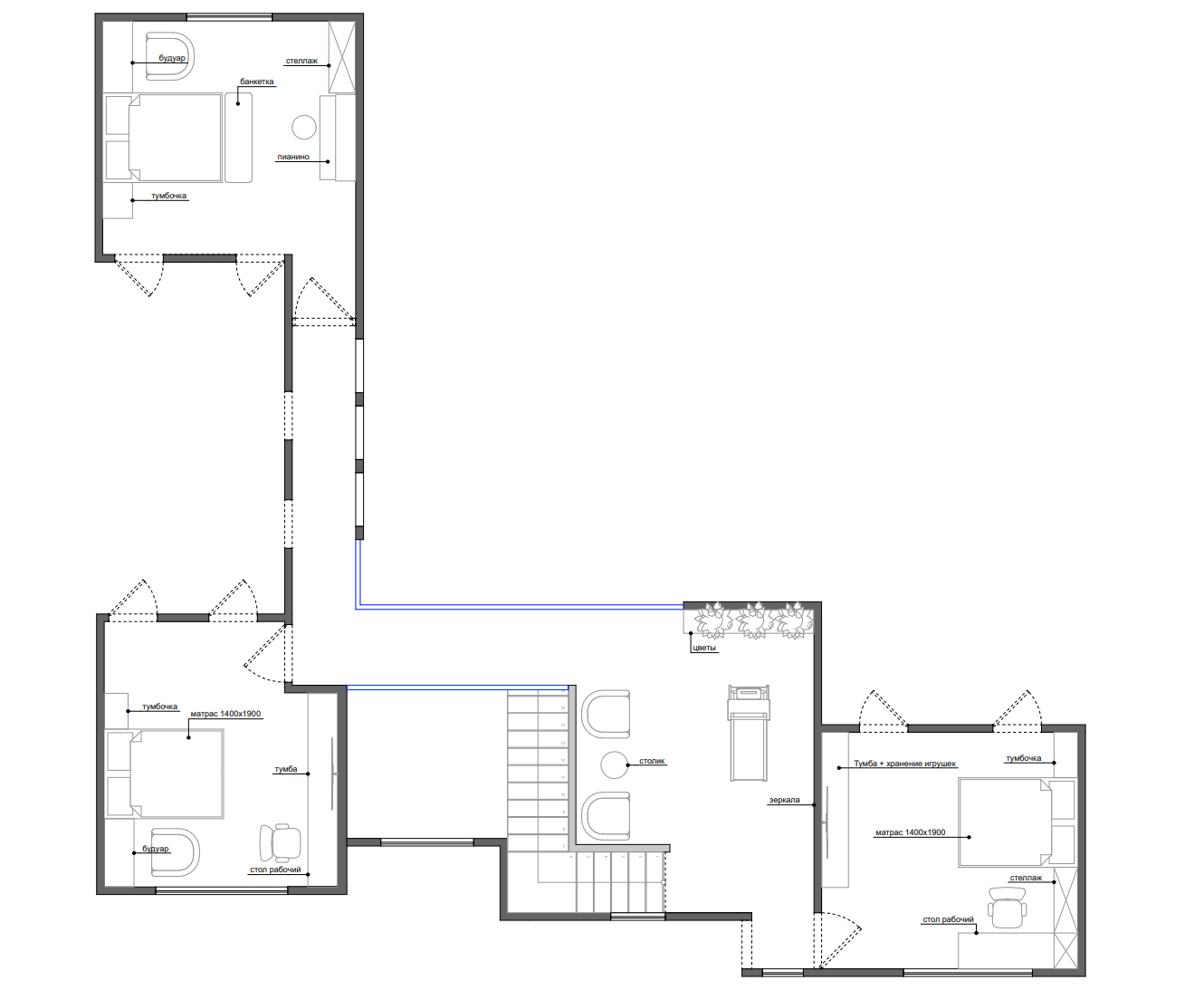 迈阿密两层住宅设计丨美国迈阿密丨Olya Markova-52