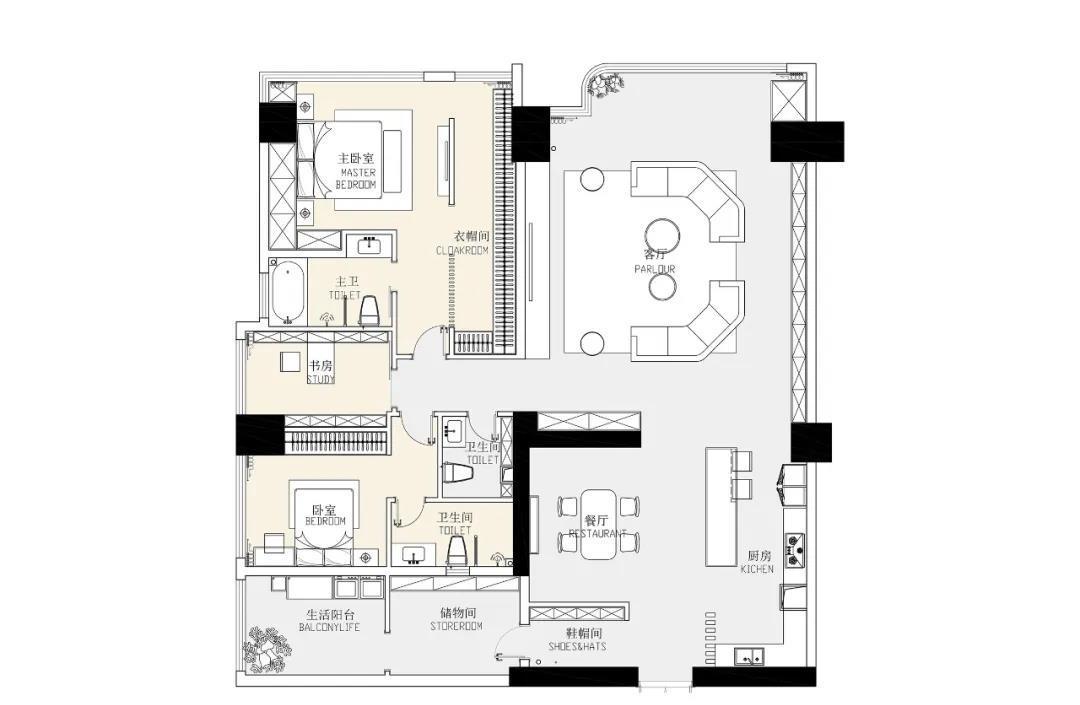 宅享生活,致敬传奇——科比主题宅设计-2