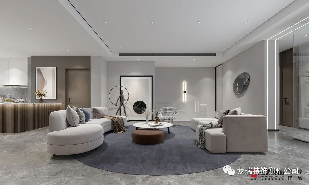 极简主义设计 · 回归本真的生活美学丨龙瑞装饰-13