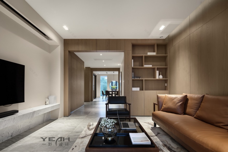 一野设计—金鸡湖花园 | 189㎡ | 简约混新中式-23