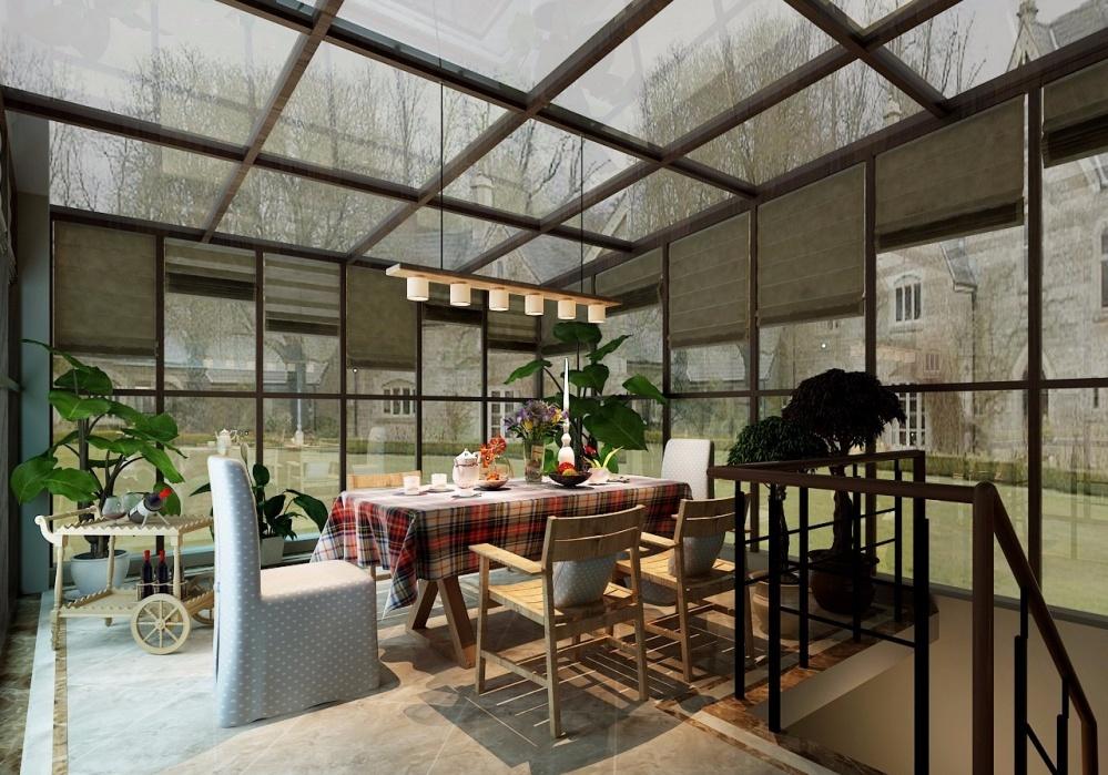 混搭风格跃层住宅设计-6