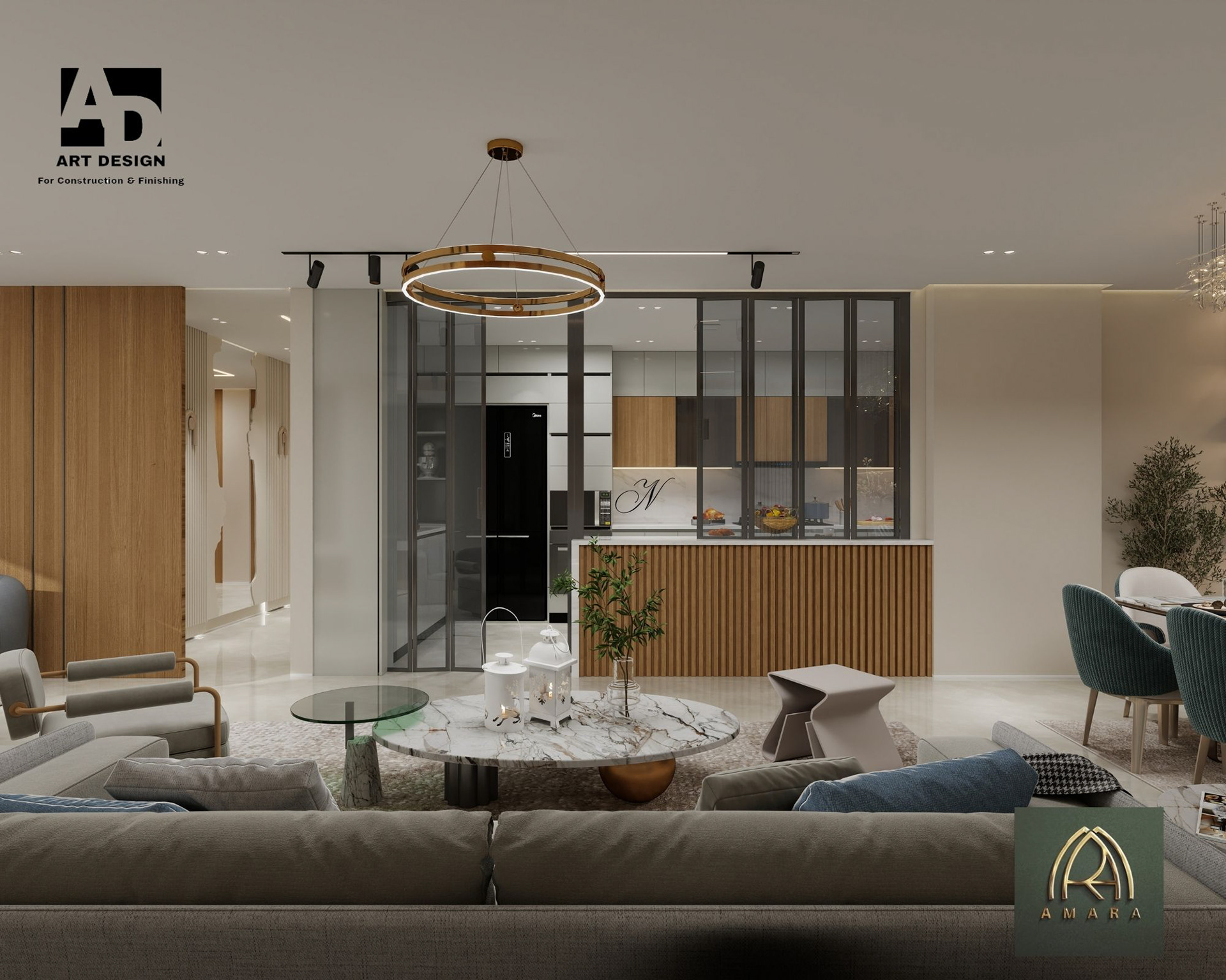 رفاهية السكن أمام الأهرامات-2