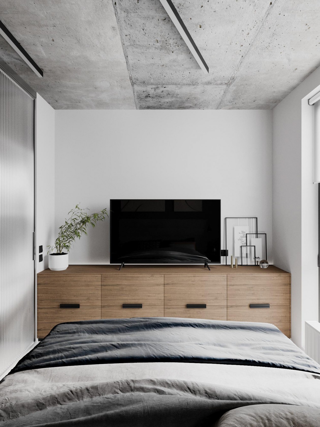 乌克兰 48.8㎡工业风质感公寓-11