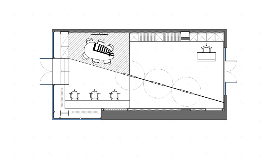 ARCHETYPE 展示与办公空间 | 黑白陶瓷艺术的立体呈现-17