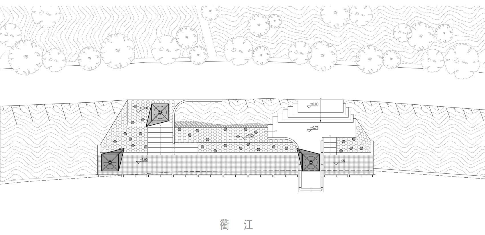 瀫石光河道护岸改造丨中国浙江丨华中科技大学建规学院+青·微舍工作室-53