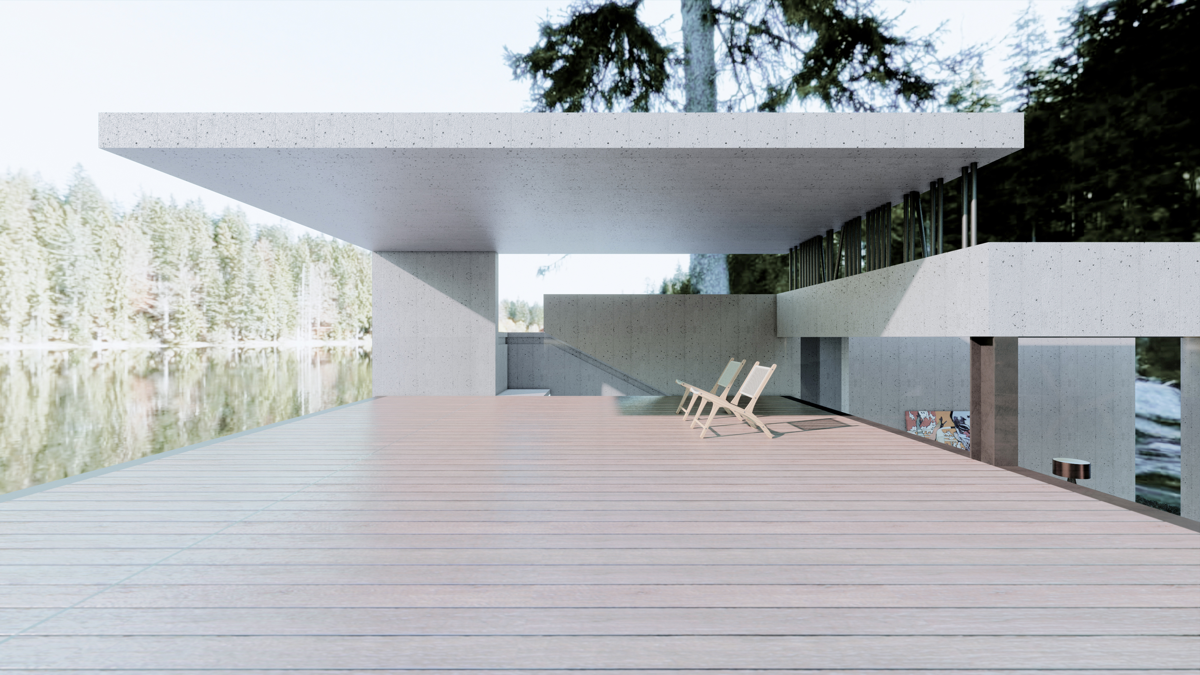 建筑设计｜佘山别墅庭院客厅-12