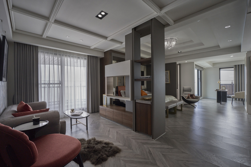 金属元素融入的雍恬雅逸邸设计-7