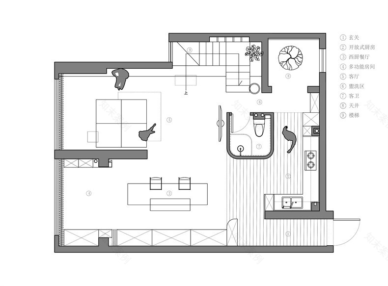 一半清欢丨中国中山丨研它空间设计-71