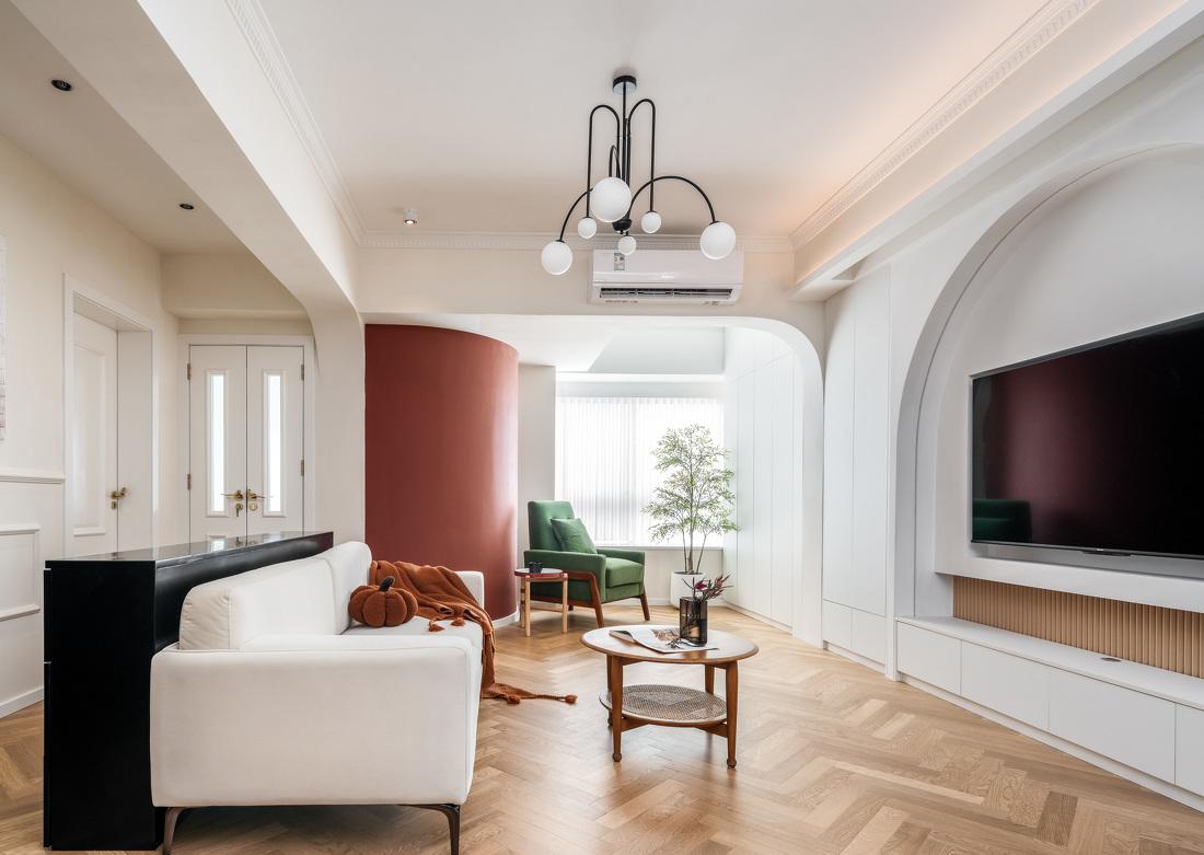 95㎡轻法式二手房改造丨中国广州-25