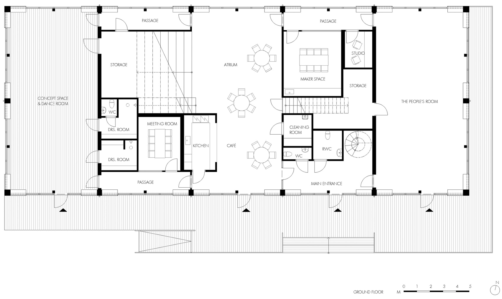 瑞典 Fisksätra 人民之家丨瑞典斯德哥尔摩丨Sandellsandberg Architects-45