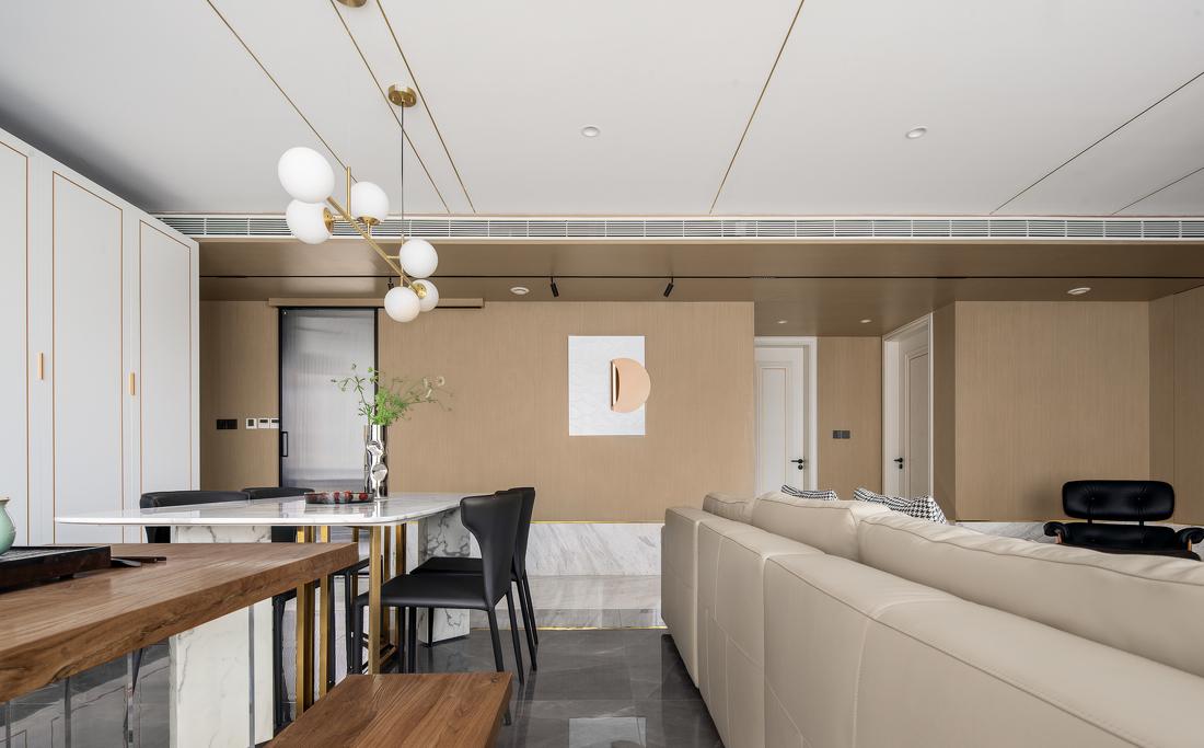 温暖时髦的家,精致多功能空间丨中国西安丨西安领作空间设计-10