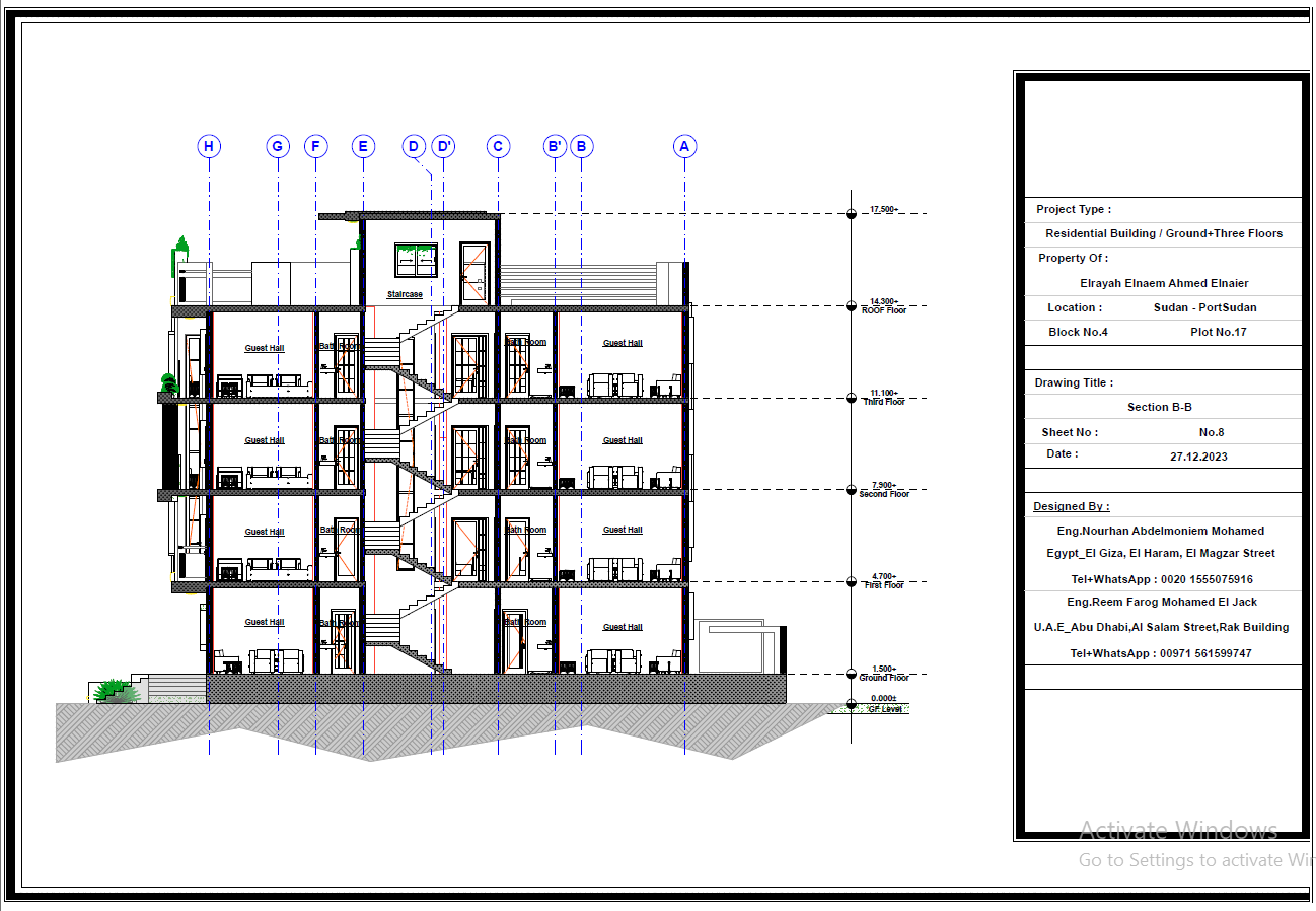 Exterior Design-Residential Building "Portsudan"-15