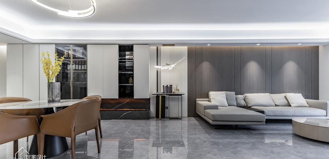 现代黑白灰空间-41